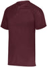 Augusta Sportswear Youth Attain Wicking Two-Button Baseball Jersey (1566), Color 'Maroon (Hlw)'